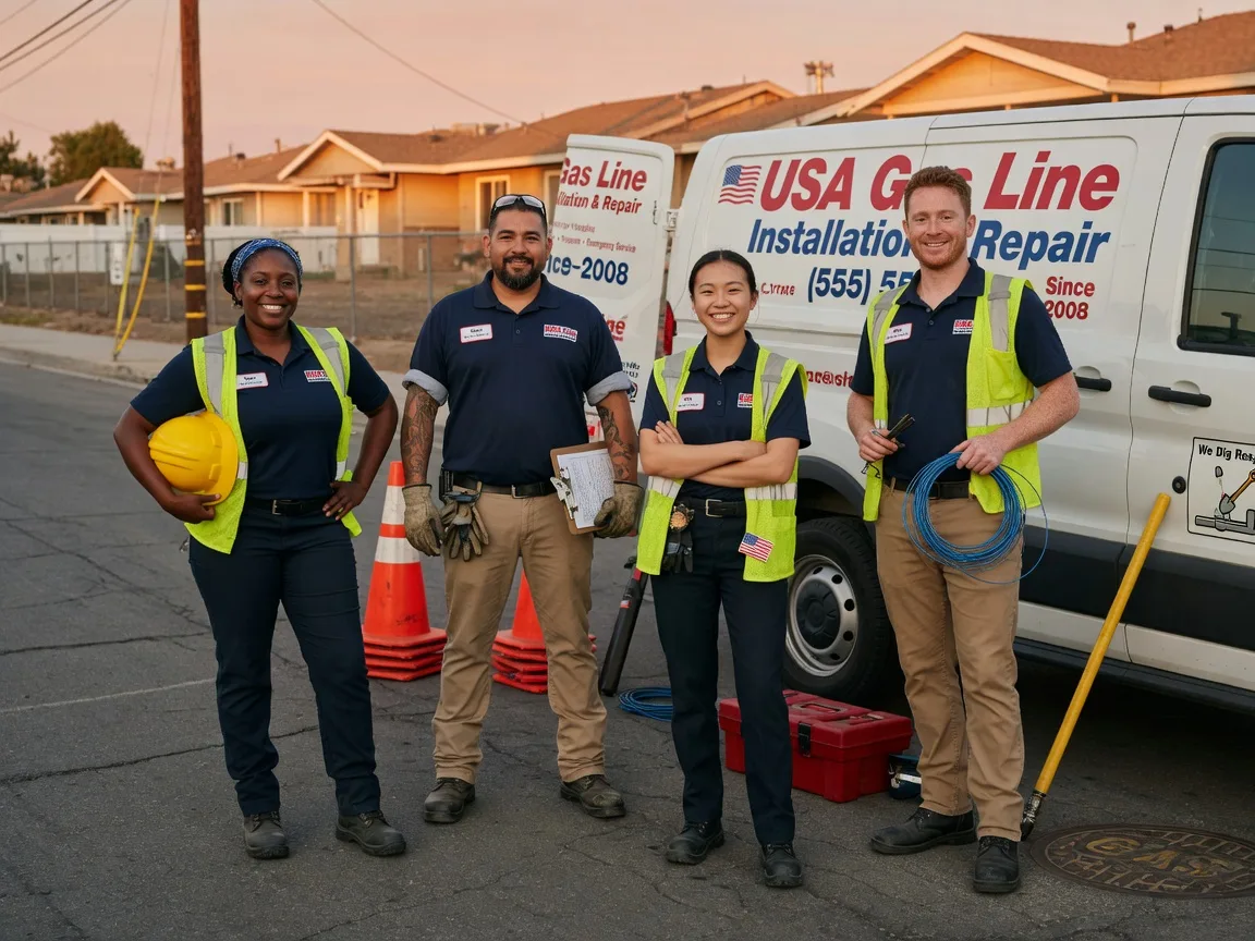Gas Line Installation company in Grimsley, TN